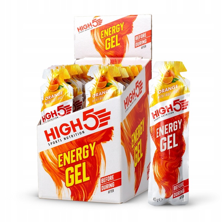 ŻEL ENERGETYCZNY HIGH5 - MIKS SMAKÓW 8 X 40G MIX