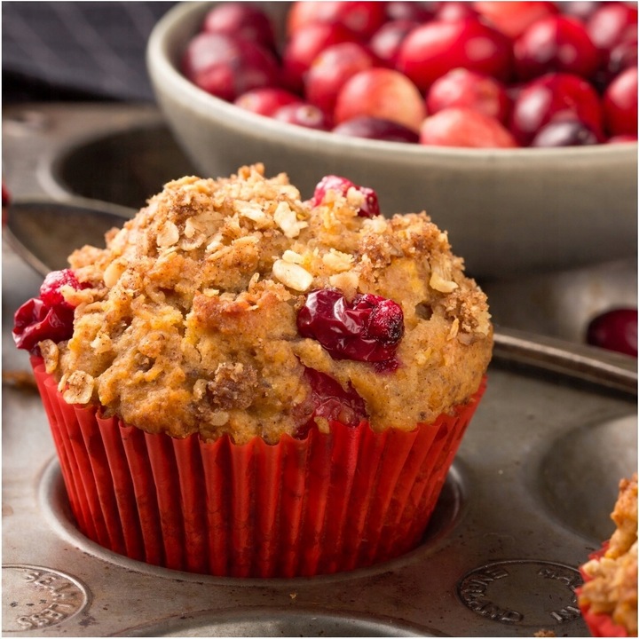 Żurawina Liofilizowana 100g 100 g Chrupiące Liofilizowane Owoce Całe HiFood