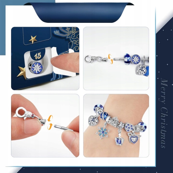 KALENDARZ ADWENTOWY 2024 BIŻUTERIA DLA KOBIET KALENDARZ BOŻONARODZENIOWY