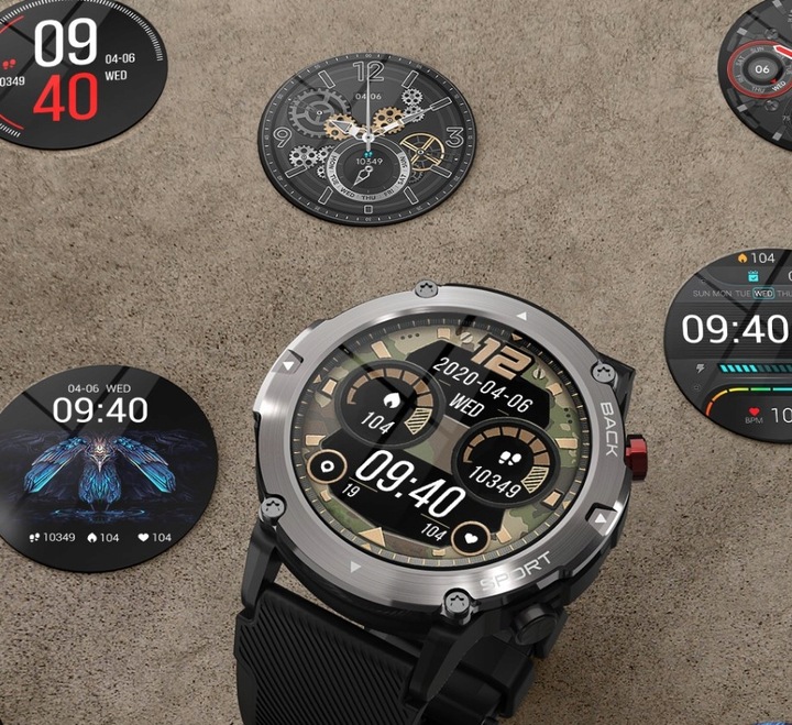 CUBOT C21 SMARTWATCH ZEGAREK 5ATM PULS ROZMOWY TEL