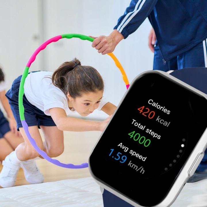 Zegarek dziecięcy SMARTWATCH Rubicon PREZENT DLA DZIEWCZYNKI Rozmowy GRY