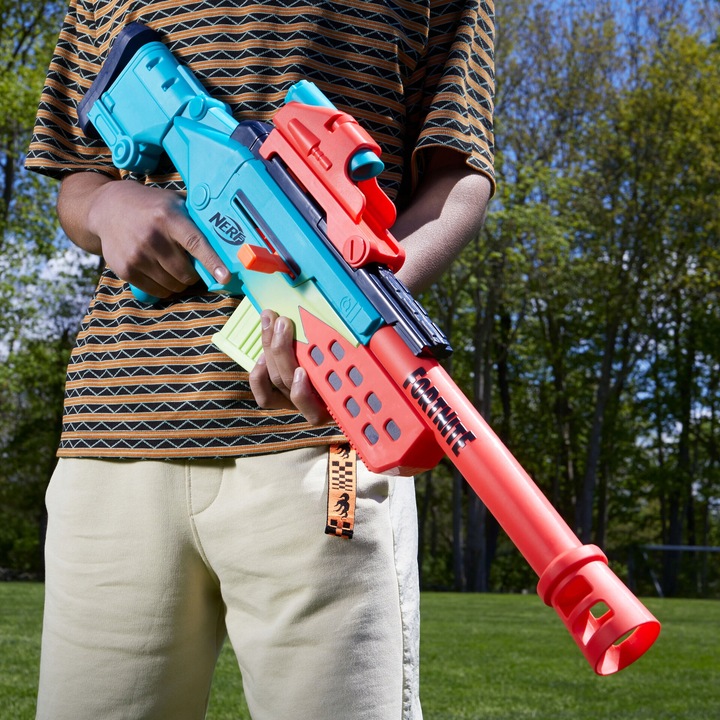 NERF FORTNITE PISTOLET SNAJPERKA STORM SCOUT SNAJPERKa F8346 + 6 Strzałek