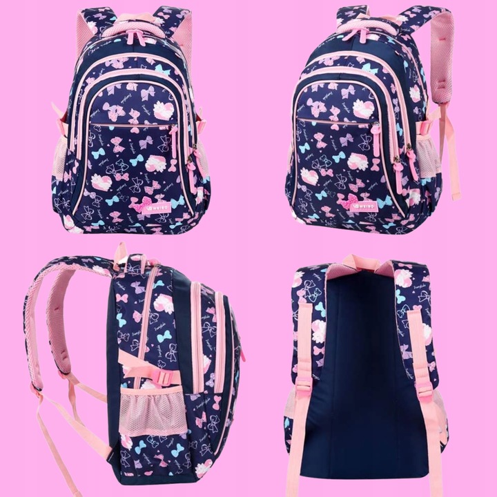 PLECAK SZKOLNY TOREBKA PIÓRNIK ZESTAW MŁODZIEŻOWY POJEMNY kl. 4-6