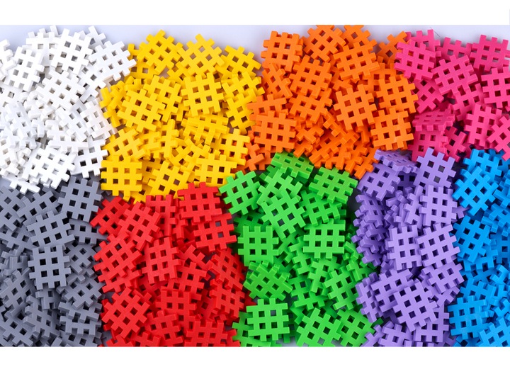 MARIOINEX 902127 KLOCKI MINI WAFFLE WAFLE 70 SZT