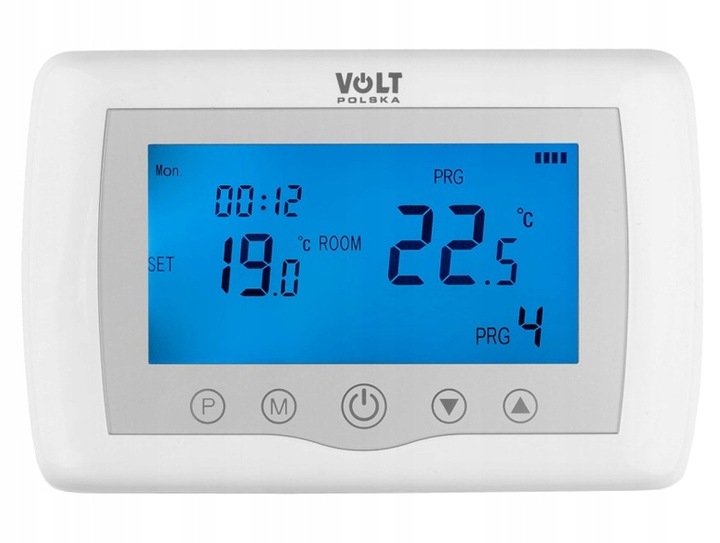 TERMOSTAT BEZPRZEWODOWY VOLT POLSKA COMFORT WT-08 WIFI APLIKACJA PIECE CO