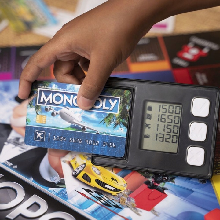 HASBRO Gra Monopoly Super Electronic Banking PL
