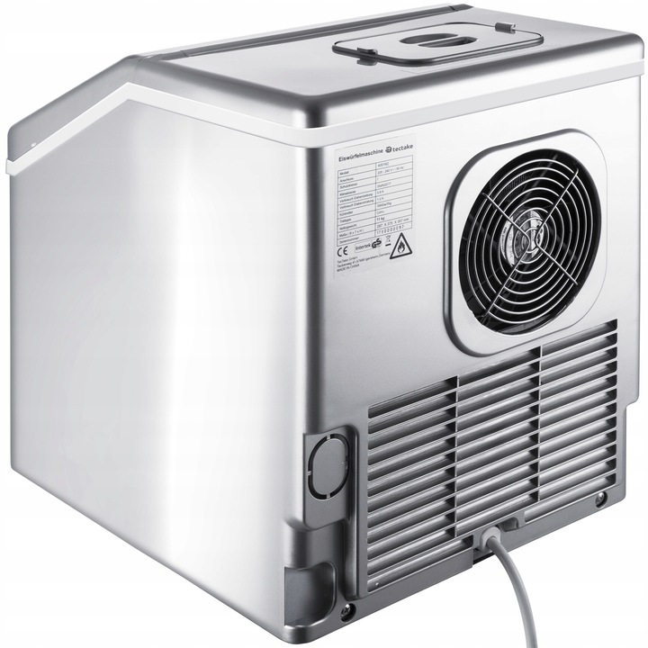 Kostkarka do lodu, przezroczyste kostki lodu