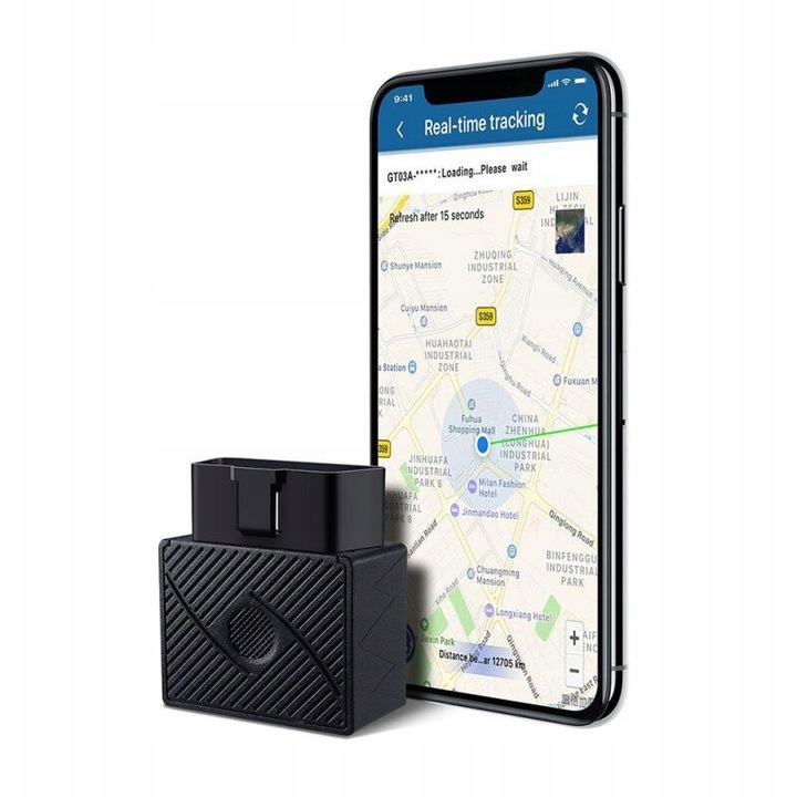 LOKALIZATOR GPS GSM TRACKER SAMOCHODOWY ŚLEDZENIE POJAZDU WWW APP OBD