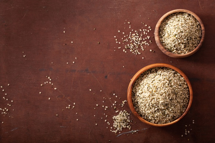 Nasiona konopi 1kg łuskane, białko / BIOSWENA