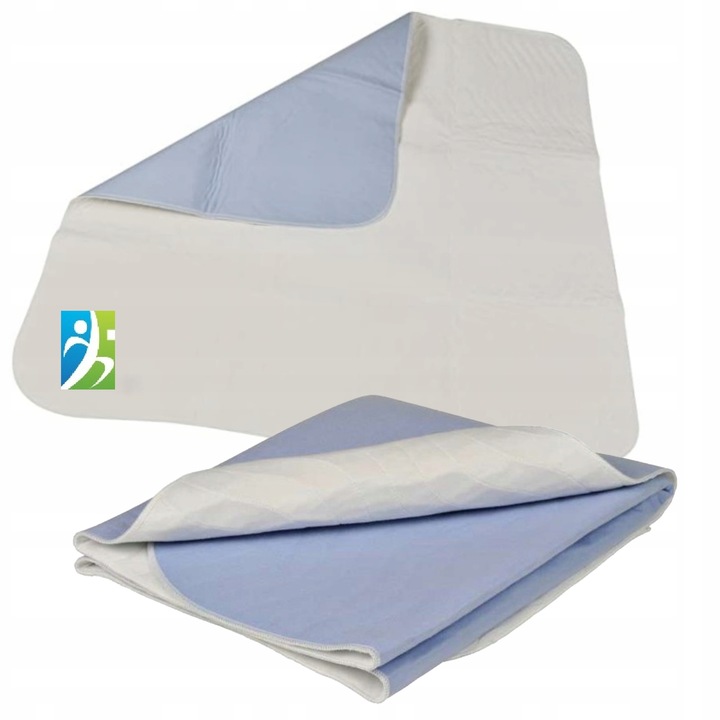 Podkład WIELORAZOWY nieprzemakalny na łóżko do prania 85X90 2500ml