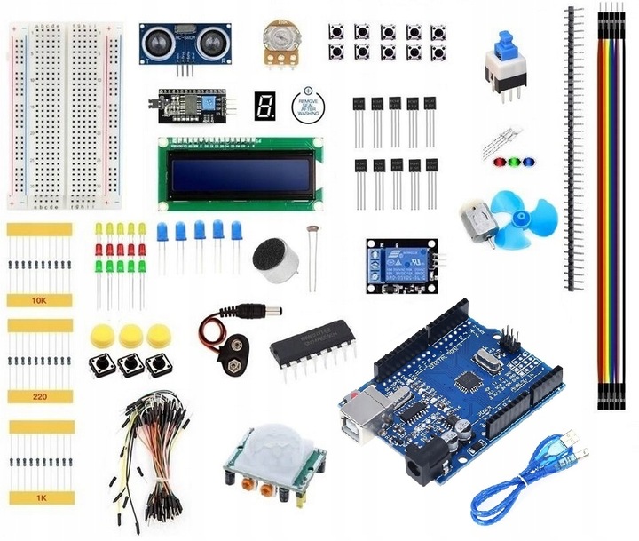 Zestaw startowy EDU MOTOR KIT do nauki Arduino