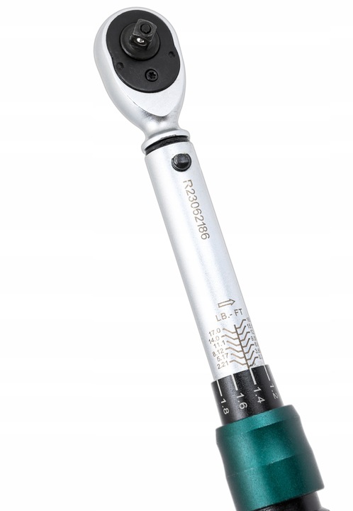 KLUCZ DYNAMOMETRYCZNY 1-25NM Z BLOKADĄ 1/4'' ETUI CERTYFIKAT KALIBRACJI