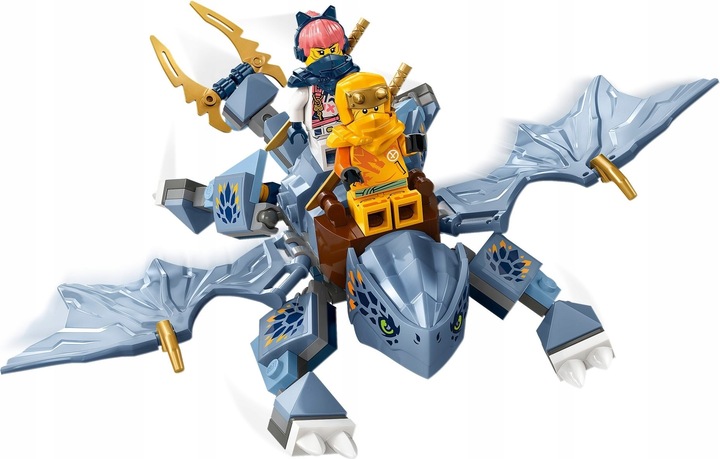 LEGO KLOCKI NINJAGO 71810 Mały Smok Riyu Smoczątko + TORBA NA PREZENT