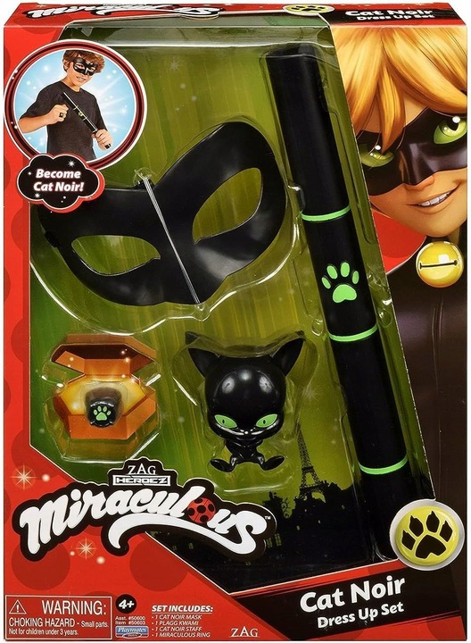 MIRACULOUS HEROEZ ROLE PLAY SET - CAT NOIR