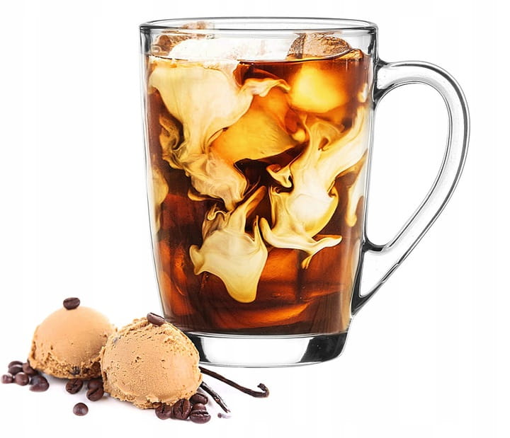 6x szklanki kubki z uchem do kawy latte herbaty Ala 300ml