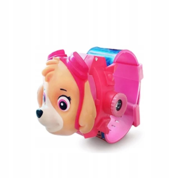 ZESTAW PSI PATROL WALKIE TALKIE + ZEGAREK Z PROJEKTOREM SKYE DLA DZIECI