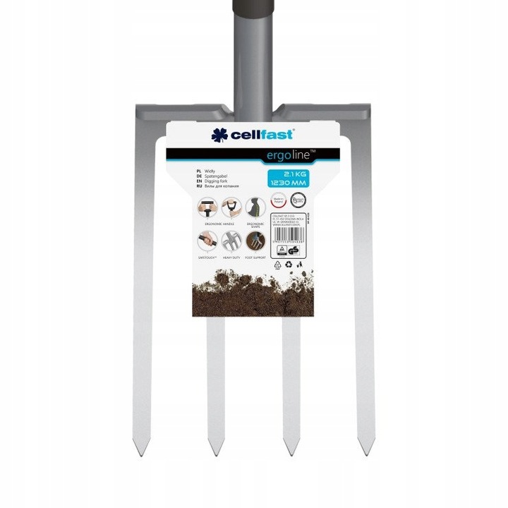 WIDŁY OGRODOWE DO KOPANIA HARTOWANE CELLFAST ERGO