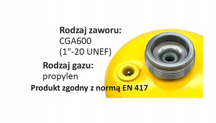 Butla KARTUSZ NABÓJ GAZOWY do palnika Zasobnik GAZ MAP GAS PRO MAPP 1"