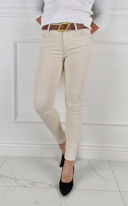 DAMSKIE SPODNIE M. SARA MODELUJĄCE DOPASOWANE Push - UP