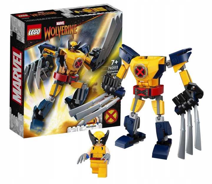 LEGO MARVEL 76202 Mechaniczna zbroja Wolverine’a