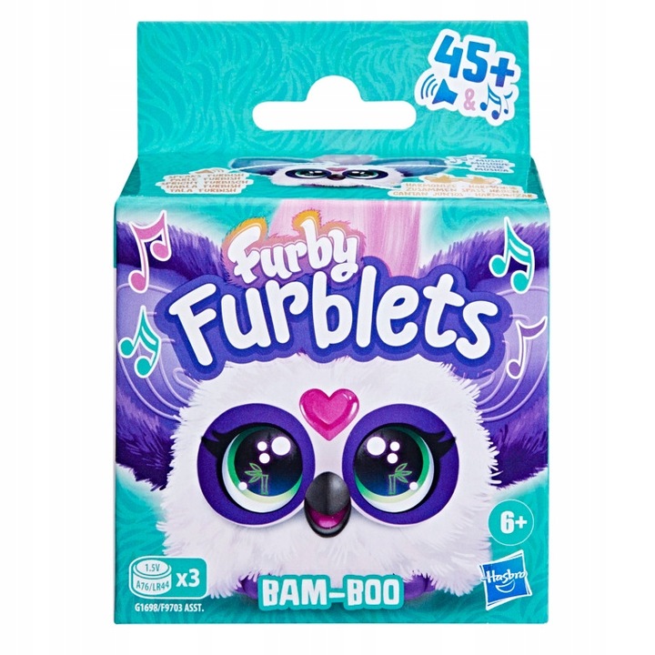 Furby Furblets Interaktywna maskotka Bam-Boo Panda Hasbro G1698