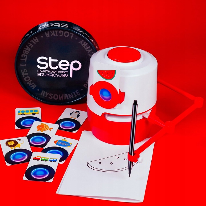 Zabawka edukacyjna DANTE Robot Step 304-PL77397