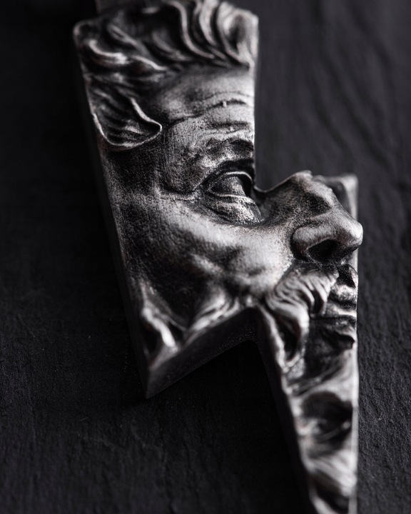 Srebrny wisiorek ZEUS. LIGHTNING