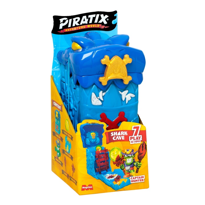 Magic Box - Piratix Seria 2 Shark Treasure - Shark Cave - Jaskinia Rekinów