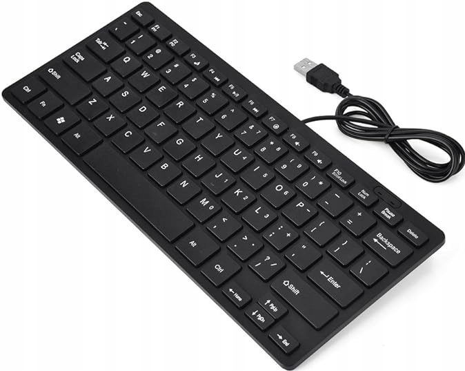 KOMPAKTOWA MINI KLAWIATURA SLIM USB