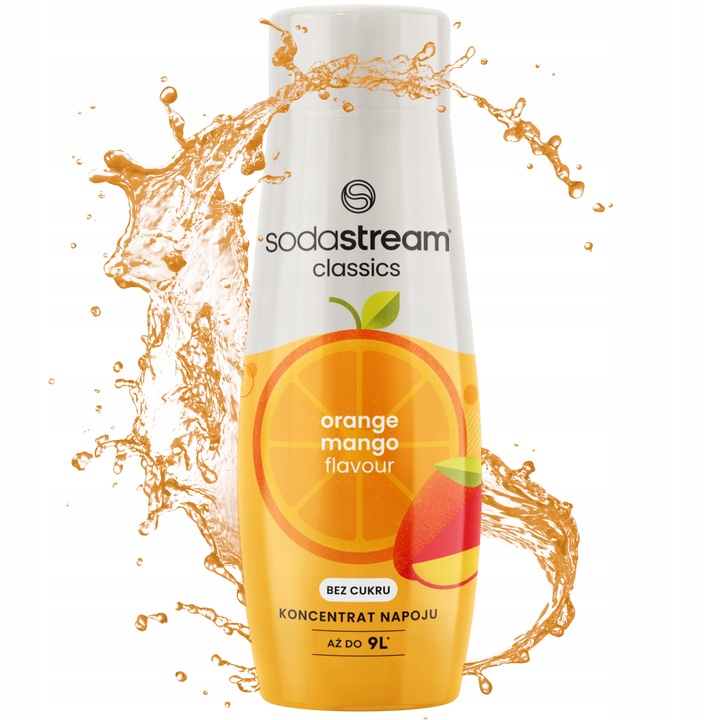 10x SYROP DO SATURATORA WODY SODASTREAM 440ML KONCENTRAT MIX SMAKÓW ZESTAW