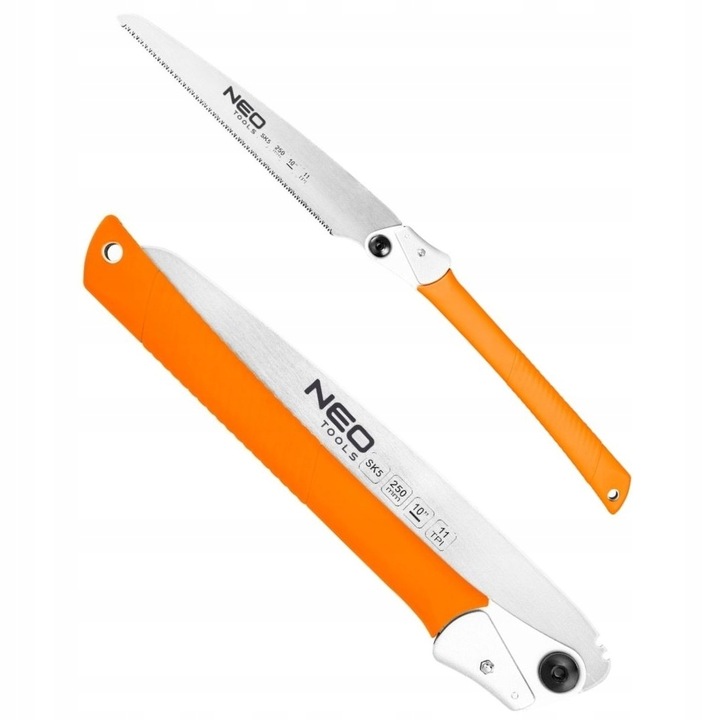 Piła japońska do cięcia 11 TPI wąska składana Neo Tools