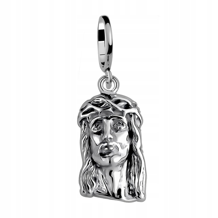 Medalik srebrny pr.925 Wisiorek Zawieszka Jezus Chrystus