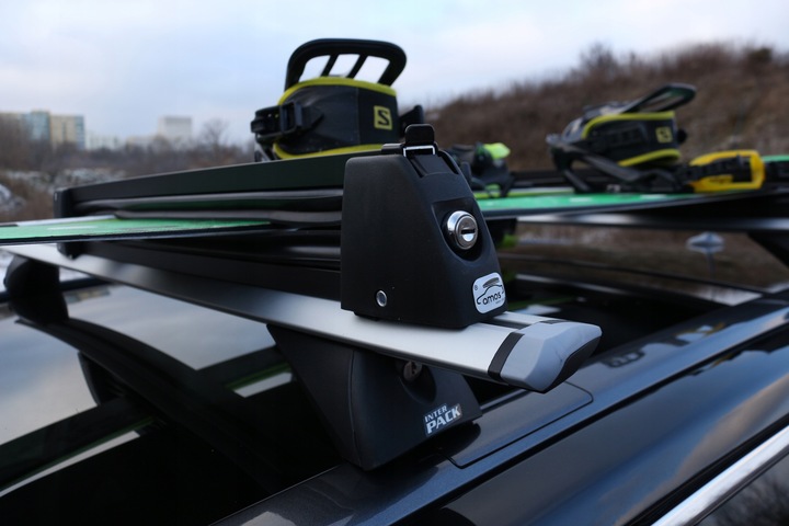 Uchwyt narciarski BAGAŻNIK NA NARTY Ski Lock 3 black 3 par nart 2 deski