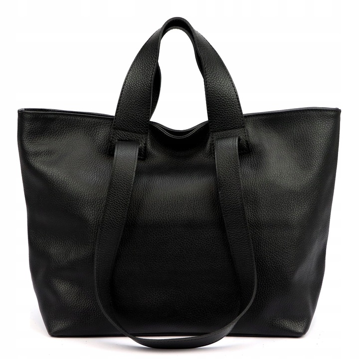 WŁOSKA TOREBKA DAMSKA SHOPPER LAURA BIAGGI PREMIUM SKÓRA NATURALNA A4 NEW