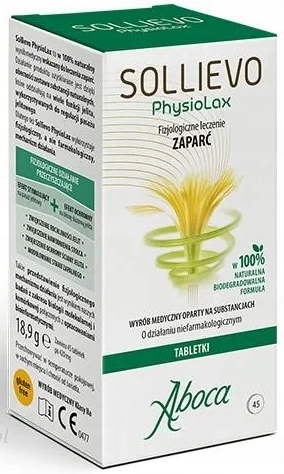 Sollievo Physiolax na Zaparcia 45 tabletek ABOCA