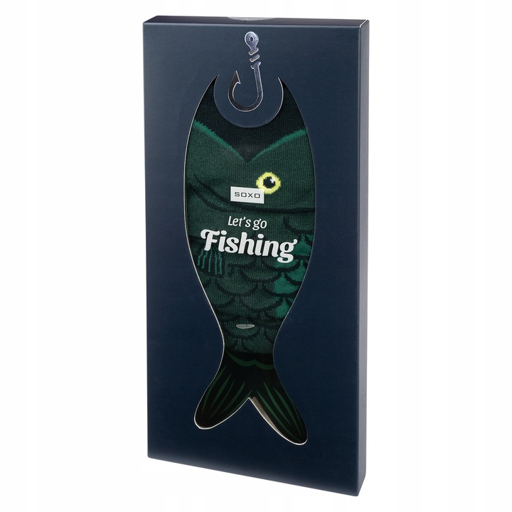 Śmieszne SKARPETKI RYBY SOXO PREZENT dla FACETA na WALENTYNKI r. 40-45