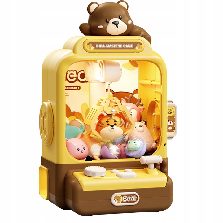 GRA POŁAWIACZ ZABAWEK AUTOMAT DO GRY Z ZABAWKAMI XL NA BATERIE MASZYNA