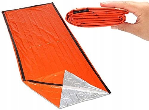 2 x ŚPIWÓR TERMICZNY SURVIVAL RATUNKOWY KOC