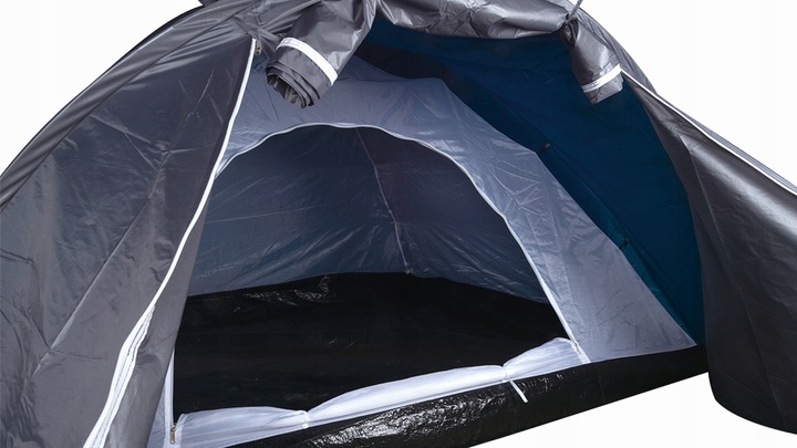 Namiot IGLO kempingowy z przedsionkiem trzyosobowy moskitiera WODOODPORNY