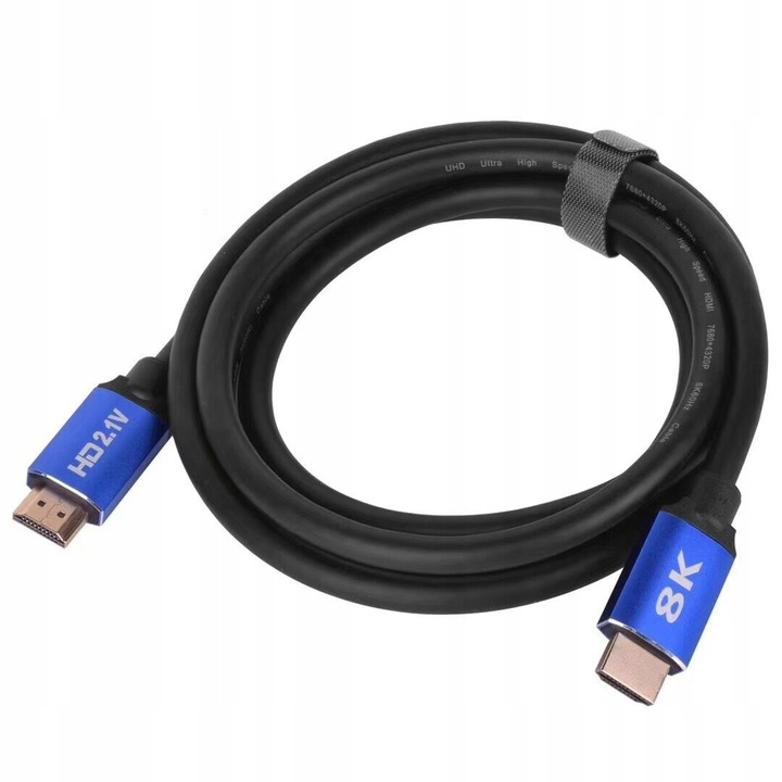 Zenwire KABEL PRZEWÓD HDMI 2.1 8K 4K HDR UHD DO PS5 PS4 XBOX ONE X 360 2M
