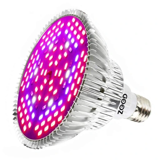 ŻARÓWKA LED GROW LIGHT DO UPRAWY ROŚLIN 80W E27