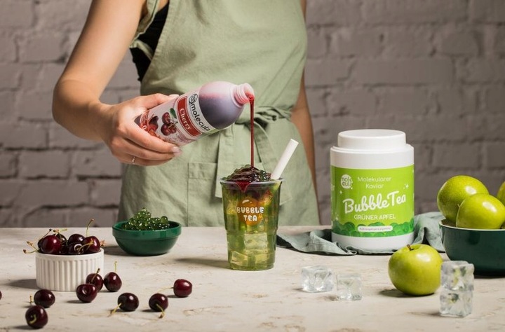 Kulki do Bubble Tea Molekularny Kawior 2 KG JABŁKO