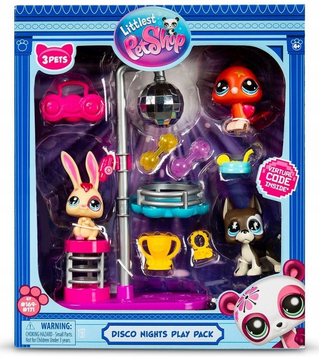 Littlest Pet Shop. Zestaw Disco Night