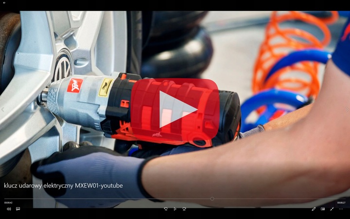 KLUCZ UDAROWY ELEKTRYCZNY SIECIOWY DO KÓŁ 230V NIE PNEUMATYCZNY 1/2"NASADKI