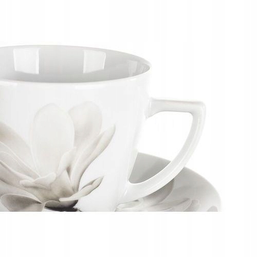 Lubiana filiżanka 350ml/spodek 17,5 Magnolia kawy