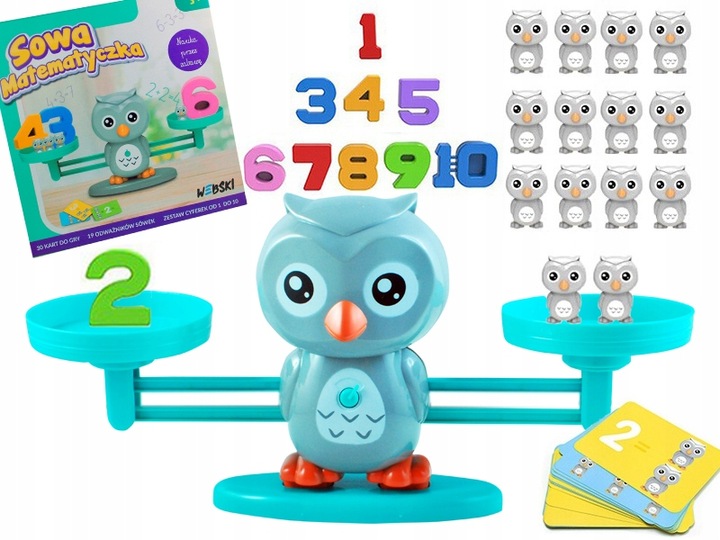 NAJLEPSZY PREZENT EDUKACYJNA GRA NAUKA LICZENIA DLA DZIECKA DLA 3 4 5 LATKA