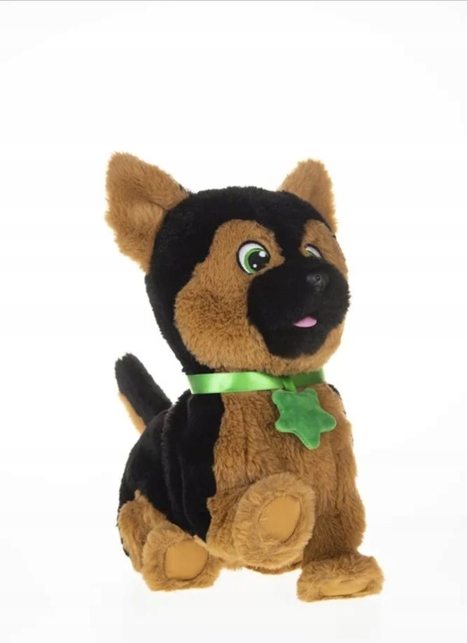 Luppy Luv owczarek niemiecki interaktywny piesek MAX chodzi szczeka