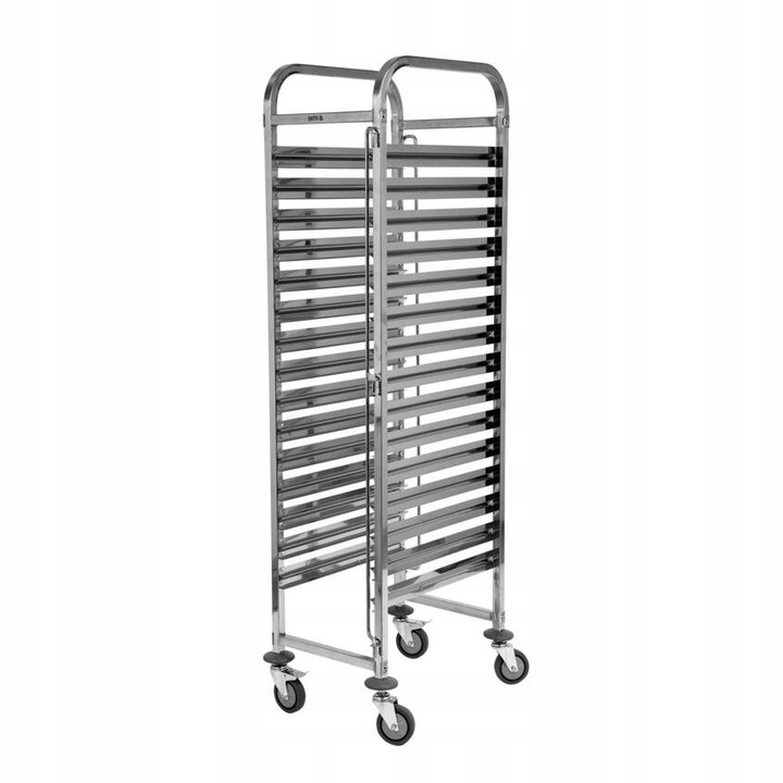 WÓZEK TRANSPORTOWY NIERDZEWNY SKŁADANY DO POJEMNIKÓW GN 1/1 YATO YG-09070