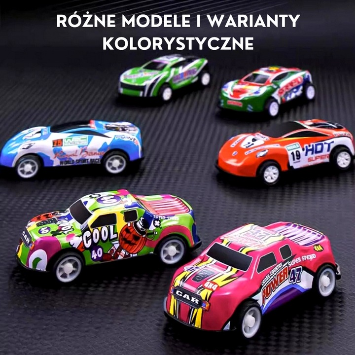 Duży zestaw samochodów metalowe resoraki w walizce autko autka z napędem 40