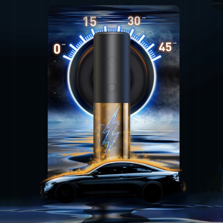 BASEUS POLERKA BEZPRZEWODOWA 30W DO SAMOCHODU MASZYNA POLERSKA DO KAROSERII